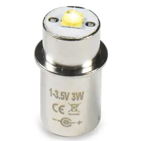Hqrp 887774451678 High Power 3w Led Bulb Compatible With Maglite 2d 3d / 2c 3c 2-3 D C