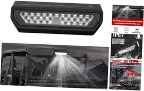Zaxs0270 Hstczaxs Rear Led Work Light For Polaris Ranger Xp 1000/crew 2018-2024 Cargo
