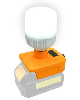 Redwddp0921swq Huquzn 12w Portable Led Work Light Fit For Dewalt 20v Battery 1300lm Flood Ligh