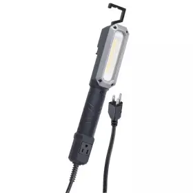 Husky 313020724772 Led Corded Handheld Work Light With Nonslip Tpr Grip Handle 1200 Lumens New