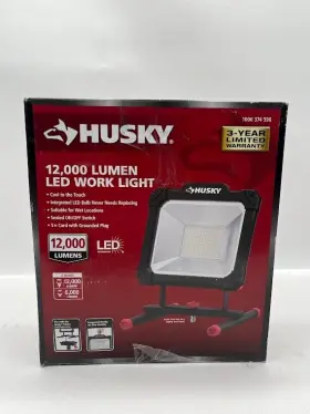 Hd12000dim Husky 12000 Lumens/6000 Lumens Portable Led Work Light
