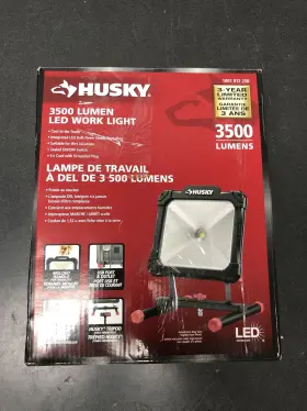 Hd3500puo Husky 3500 Lumen Led Work Light Complete Set Open Box