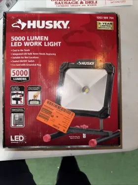 1003989704 Husky Hd5000puo 5000 Lumen Led Work Light