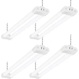 Sla-1201 Hykolity 4 Pack Linkable Led Shop Light For Garage 2ft 30w Utility Fix