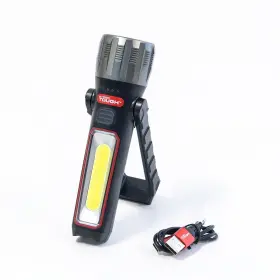 Hyper Tough 194346027859 500 Lumens Portable Multi-use Led Work Light With Folding Stand