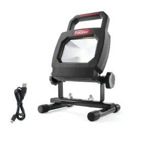 Hyper Tough 800689649541 1000-lumen Battery Powered Rechargeable Led Portable Work Light