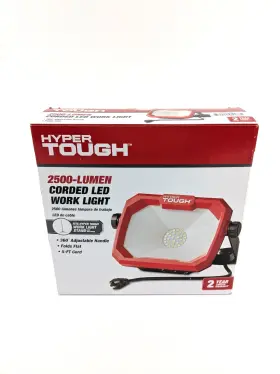 Hyper Tough 850011051375 2500-lumen Corded Led Work Light