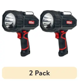 Ft-spt300 Hyper Tough 2 Pack 500lm Rechargeable Led Spotlight Build-in 2000mah Lithium-ion Battery