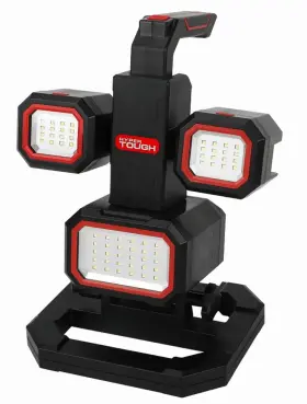 Vn-7808 Hyper Tough 2000-lumen Rechargeable Led Work Light With Detachable Spotlight