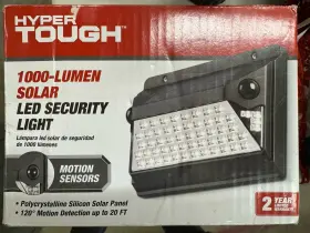 Zdl1205ahb Hyper Tough The 1000 Lumen Solar Motion Sensor Led Security Light