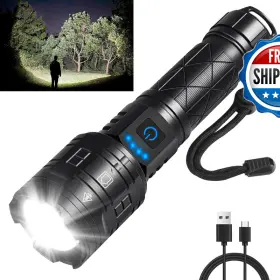 B0c33g5gvd Ikeeruic Rechargeable Flashlights High Lumens Powerful Tactical 5