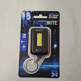 96027-10bd01 Illumibrite Cob Led Keychain Light Black 3 Aaa Batteries Included