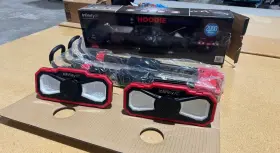 Infinity 856318008968 X1 Hoodie Under Hood Work Lights With Bluetooth Speakers 2000 Lumens