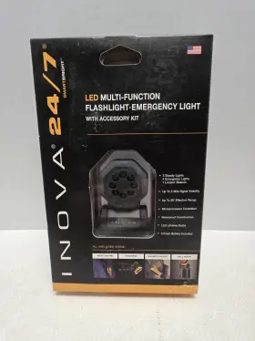 Inova 671192247117 24/7 Smartbright Led Flashlight Emergency Light Multi Function Kit