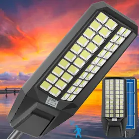 Yqtw40 Iobzsm Solar Street Light 7000k 800000lm Auto On/off Dusk To Dawn Ip67 Waterproof Mo