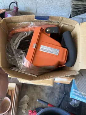 6160-08k Itc Industrial Series Portable Corded Halogen Work Light Orange