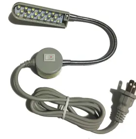 Item4ever 011050602014 Sewing Machine Working Gooseneck Lamp 20 Led Light With Magnetic Mounting