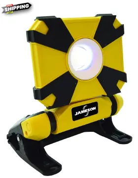 31-w900-by Jameson 31w900by Rechargeable Led Clamp Light 900 Lumen Weatherproof Usb