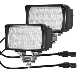 Dr-60ms45w-2 Jaslite 2pack 6.3 Inch 45w 5500lm Super Bright Led Work Flood Lights 12v/24v Waterpr