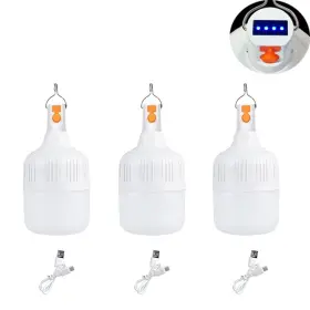 100w Jearytop 797417735938 1500lm Large Size 4 Power Display Camping Lights Portable Rechargeable