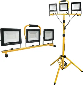 Jefedana 705353436697 Led Light Work Stand 21000lm Portable Lighting For Job Site Construction And Gar