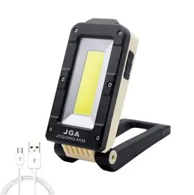 Jga Jogging Arm 414797173403 Magnetic Led Portable Working Light Rechargeable Work Flashlight Super Br
