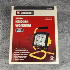 500w Job Smart 749394018597 Jobsmart Halogen Work Light Portable New In Box