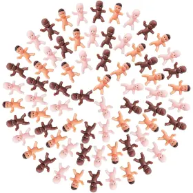 A2136 Juxingdazyf 180 Pieces Mini Plastic Babies 1 Inch Baby Doll For Shower Party Favors