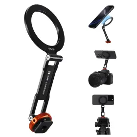 Kf31.196 K&f Concept Magnetic Metal Phone Mount With Cold Shoe Adjustable Rotatable H