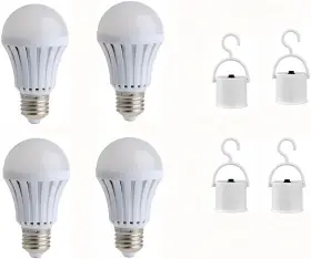 Eled009p K Jingkelai 9w Rechargeable Led Bulbs With Battery Backup - Emergency Light Bulb E27/e26