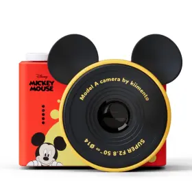 Kidamento 767501678847 Mickey Mouse Mini Kids Toy Digital Camera And Video Camcorder For Ages 3-5 Tee