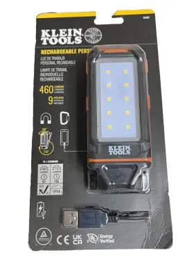 56403 Klein Tools Brand New Rechargeable Personal Work Light