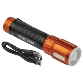 B0947ymh51 Klein Tools 56412 Rechargeable Led Flashlight With Flood Light 500 Lumens Usb