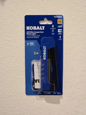 5759955 Kobalt 008965008680 Rechargeable Slim Led Flip Light 450 Lumens Handheld Work