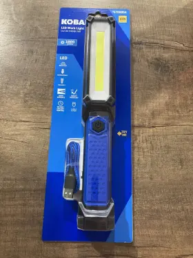 5759954 Kobalt 1000 Lumen Led Rechargeable Flashlight Handheld Work Light #5759954 New