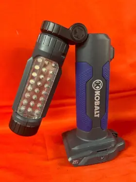 Cp1108437 Kobalt Tools K20ll-26a K18ll-26a 18v Rotating Cordless Led Worklight Tested Works