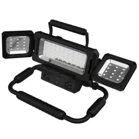 Koda 445047397370 Multi Directional Led Work Light With 120 Volt Outlets Usb Charging