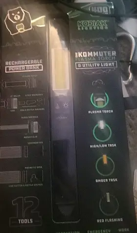 Kodiak 811446024730 Nib Kommuter Plasma Torch And Utility Light