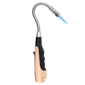 Kolifegoods 785382807804 Rose Gold Refillable Grill Lighter For Candle Bbq No Fuel