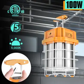 Ng-tw-100w-508-yus-anni Kukuppo 100w Led Temporary Work Light Hanging Linkable Max Link 600w Construction