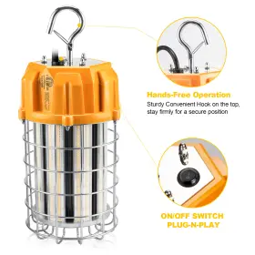 Ng-twl-150w-508-yus Kukuppo 150 Watt Led Temporary Construction Lighting Plug-n-play 5000k Replace 400w Mh/h