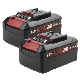 4511396 Labtec 2 Packs 18v 6000mah Battery Compatible With Einhell Tools X-change 4511