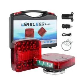 Lp20250910 Lampease Wireless Trailer Lights Magnetic New Rechargeable Led Light Kit Ip6