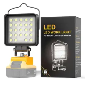 Dwl48w-01 Lanka Led Work Light For Dewalt 20v Max Battery - Upgraded 48w 7200lm Cordles