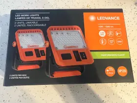 Ledvance 313017090040 2-pack One 120-volt 1500 Lumens Led Work Light