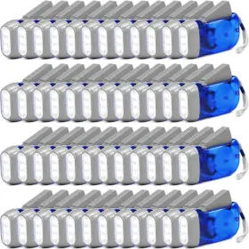 B0f6v2w6cb Leelosp 48 Pcs Hand Crank Flashlight No Battery Required Cranked