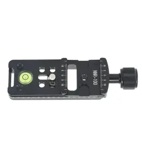 Leftfoto 774297997786 100mm Rail Nodal Slide Metal Screw Knob Clamp Quick Release Plate For Tripod