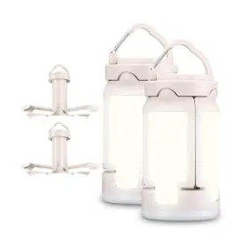 Wl18 Lekaufen Foldable Camping Lantern Rechargeable Lights 4000lm 6 Light Modes