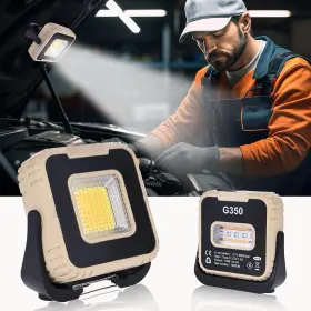 Lpjp-gy3502 Lembopo Rechargeable Led Work Light 1000lm Floodlight Magnetic Base 6 Modes 5000mah