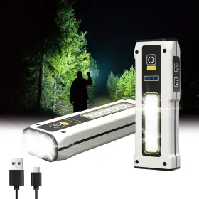 Lhwl02 Lhotse Led Rechargeable Work Light 1500 Lumens With Magnetic Base - Aluminum Shell Port Lhwl02 Lhotse Led Rechargeable Work Light 1500 Lumens With Magnetic Base - Aluminum Shell Port